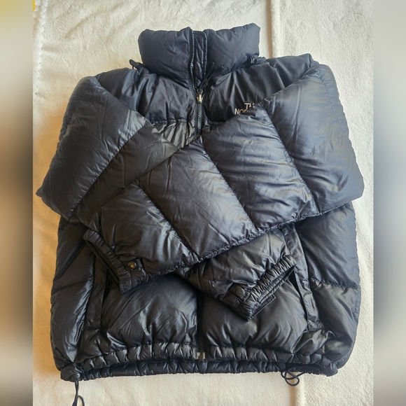 Mens Small North Face Black Nupste puffer 700 - Picture 2 of 6